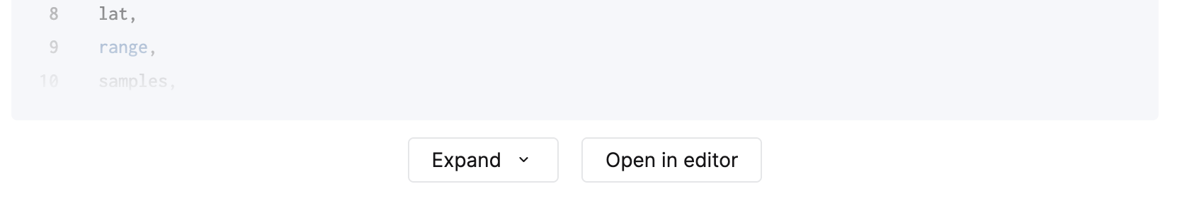 에디터에서 생성된 쿼리 열기